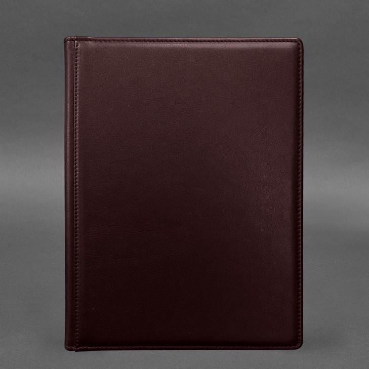 Папка кожаная для документов на подпись Бордовый (A-027910) - фото 3 Папка кожаная для документов на подпись Бордовый (A-027910) - фото 3