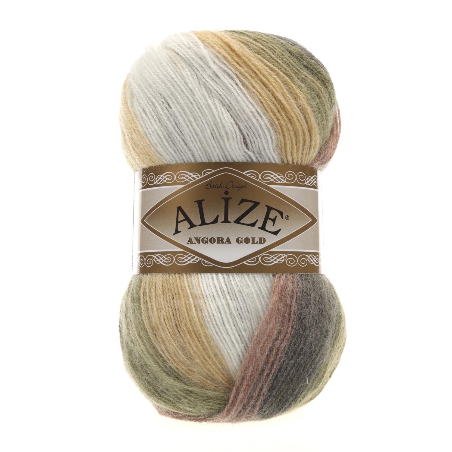 Пряжа Alize Angora Gold Batik 1893 (6329)