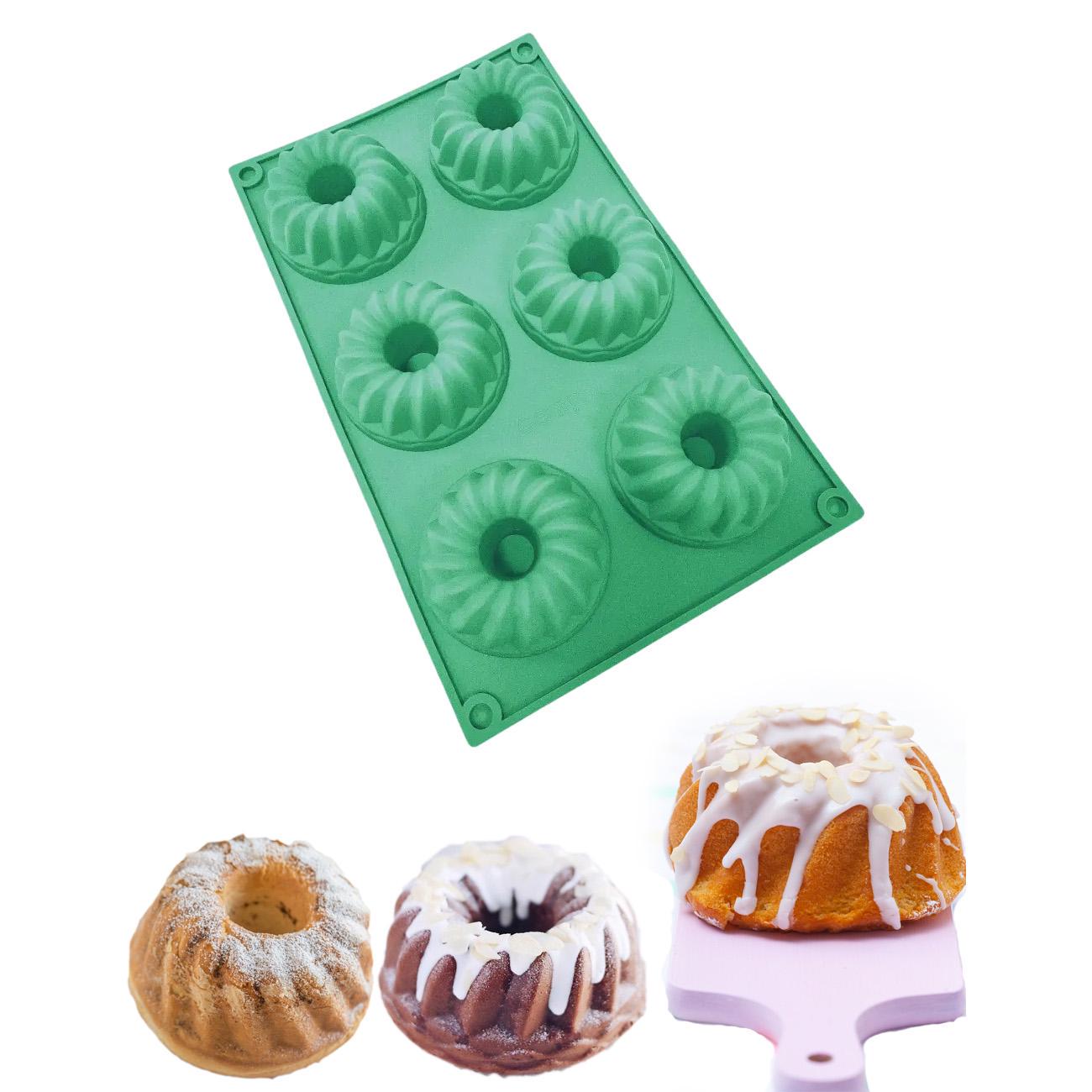 Форма силіконова на планшеті Profsil 28,3x17,2 см Зелений (1851813989) - фото 3 Форма силіконова на планшеті Profsil 28,3x17,2 см Зелений (1851813989) - фото 3