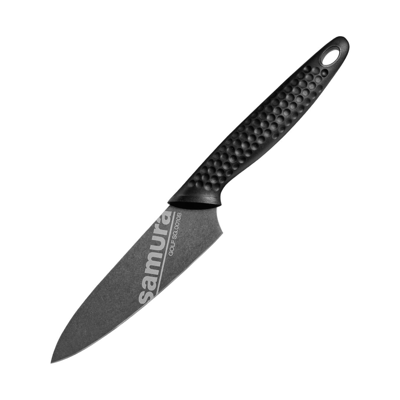 Нож кухонный Samura Golf Stonewash для овощей 98 мм (SG-0010B)