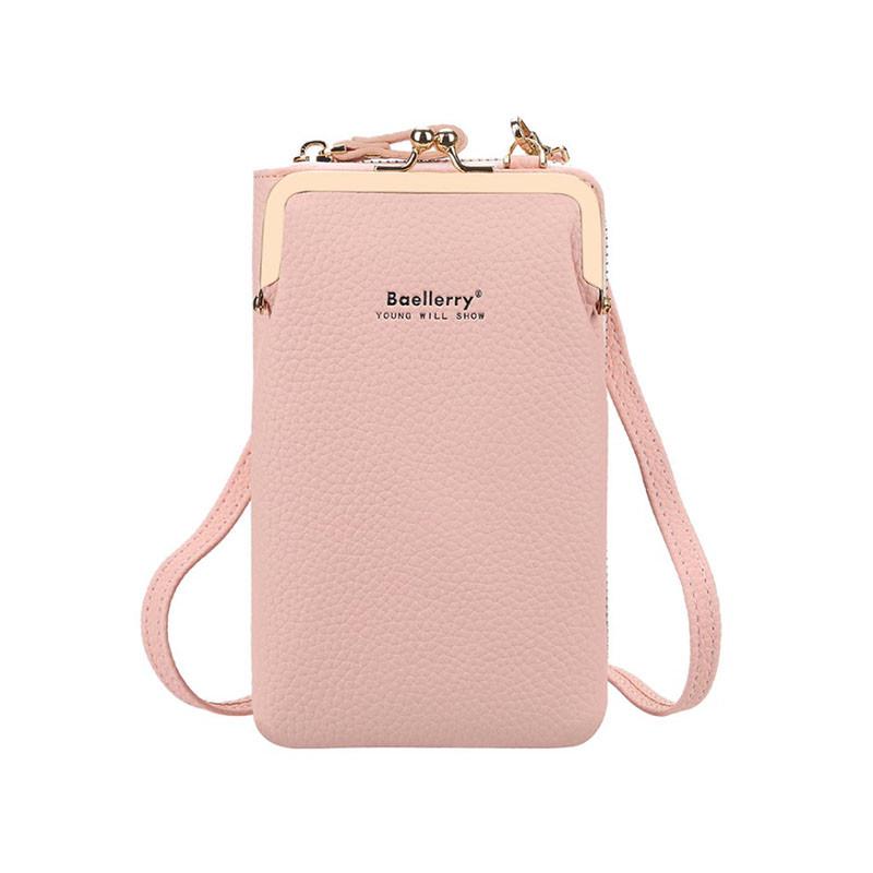 Женский кошелек Baellerry N8601 Light Pink