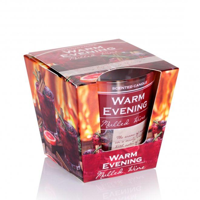 Свеча ароматическая Flora Warm Evening Mulled Wine (28829)