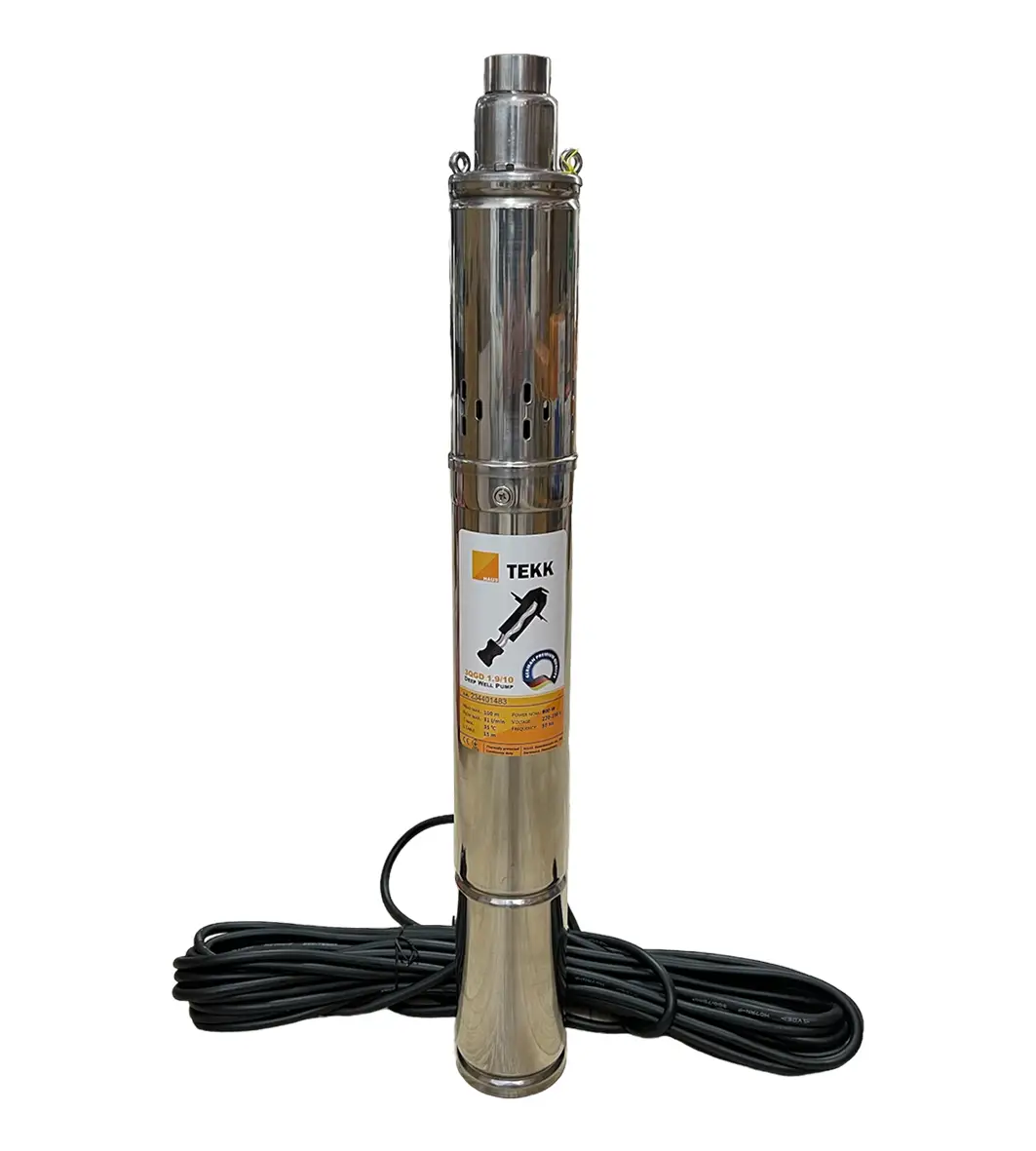 Шнековый насос TEKK HAUS 3QGD 1.9/6 600W/800W15 м кабель