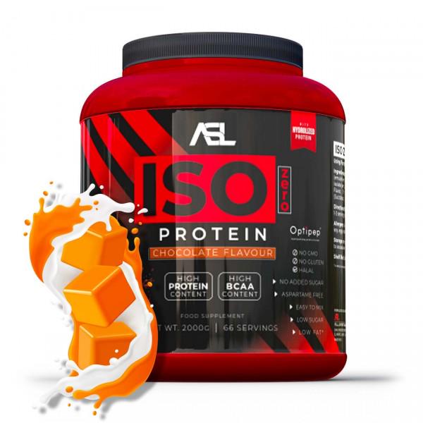 Протеїн AllSports Labs Iso Zero Protein Milk Caramel 2 кг