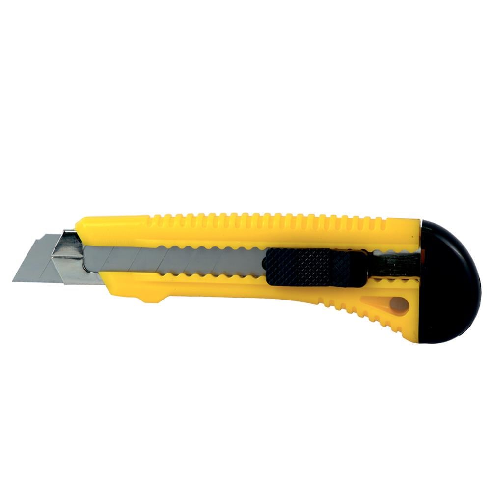 Нож строительный Sigma пластиковый корпус/автоматический замок лезвие 18 мм (8213021)