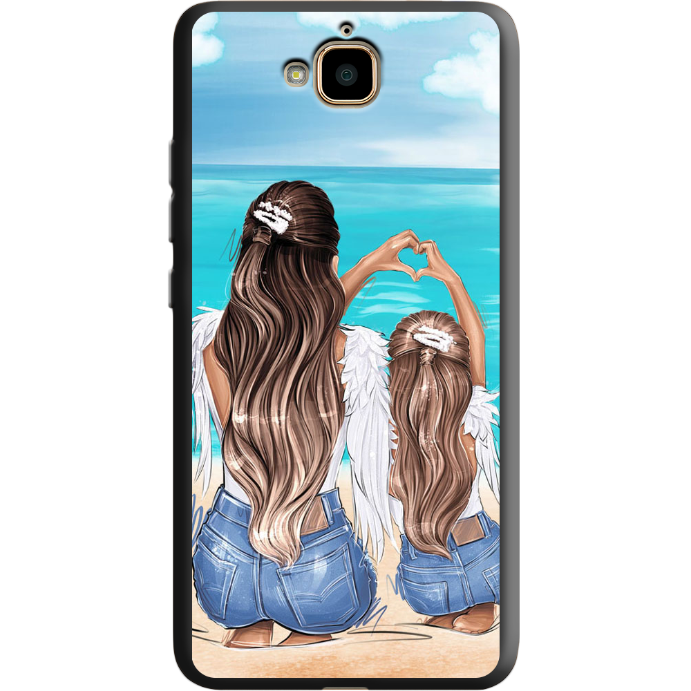 Чехол Boxface Huawei Y6 Pro Family Vacation Черный силикон (25518-up2380-38737)