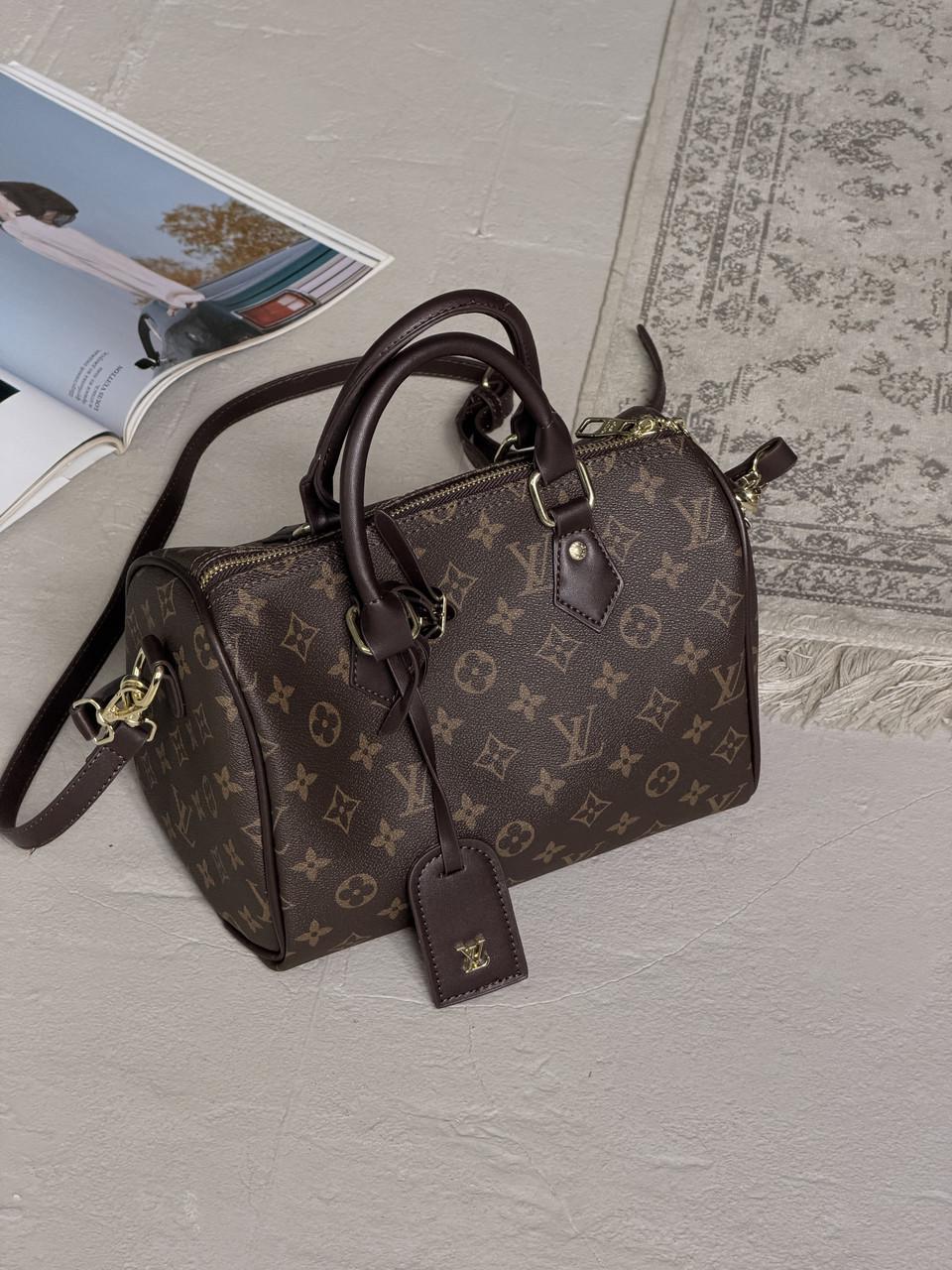 Сумка жіноча Louis Vuitton Speedy 25 боченя через плече Коричневий/Шоколад (3069172583) Сумка жіноча Louis Vuitton Speedy 25 боченя через плече Коричневий/Шоколад (3069172583)