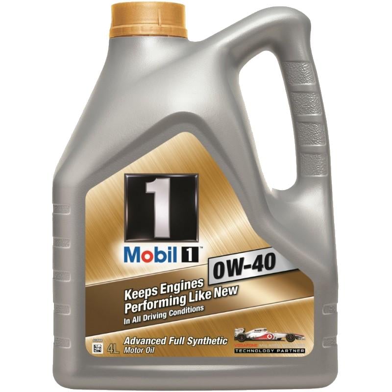 Моторное масло автомобильное Mobil 1 New Life 0W-40 4 л (550)