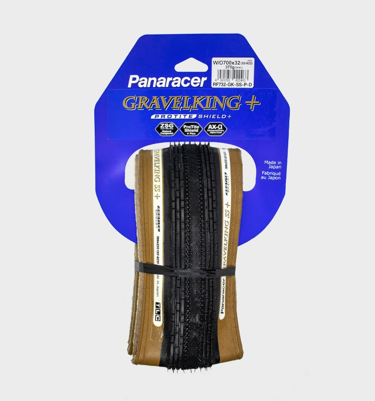 Покрышка GRAVELKING SS+ Panaracer 700x32C Black/Brown