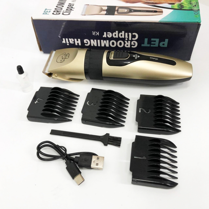 Машинка для стрижки тварин Puppy 7461 набір Gold (tf7461) - фото 15