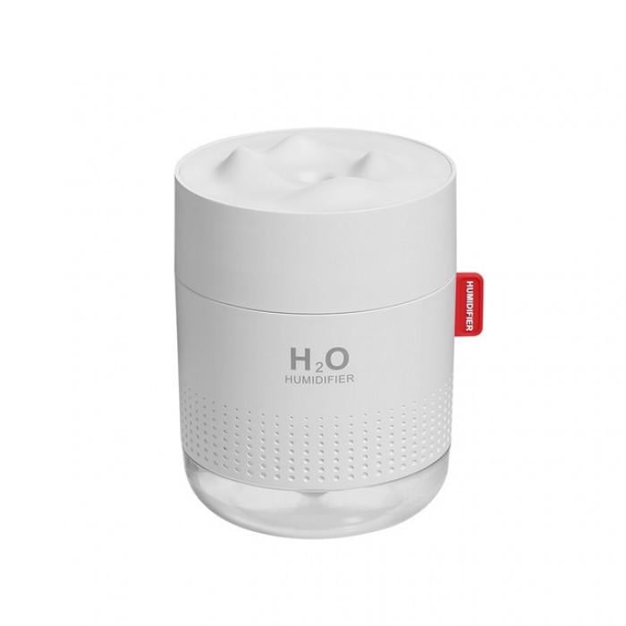 Зволожувач повітря H2O Humidifier ультразвуковий 500 мл Білий