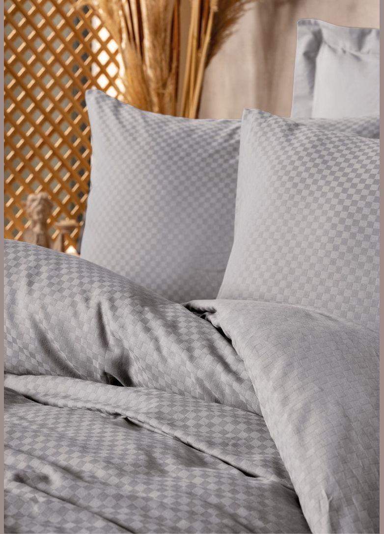Комплект постільної білизни TURComFor Stylish Square ранфорс євро 200x220 см (TC303375545)