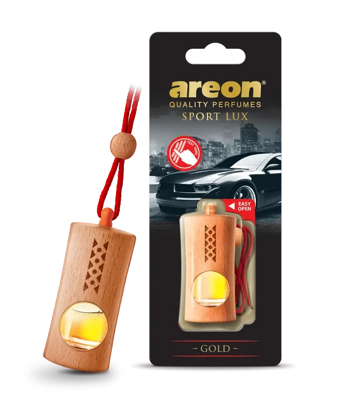 Ароматизатор на зеркало Areon Fresco Sport Lux Gold (FGL01)
