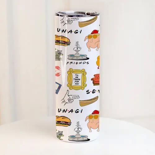 Термос Presentville с принтом Friends 650 мл (TER_24A001)