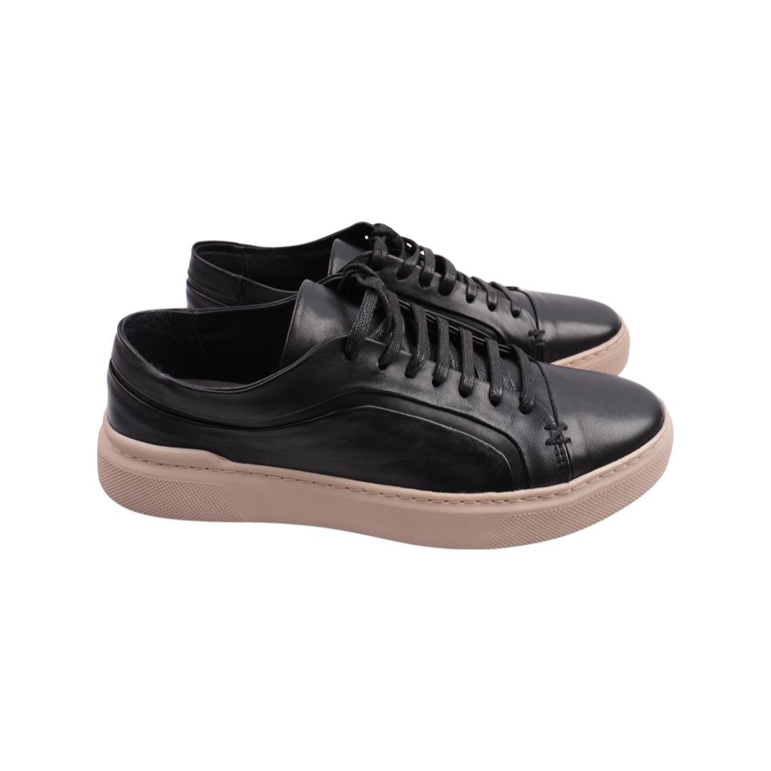 Кеды мужские Vadrus из кожи р. 43 Черный (421-22DTC)