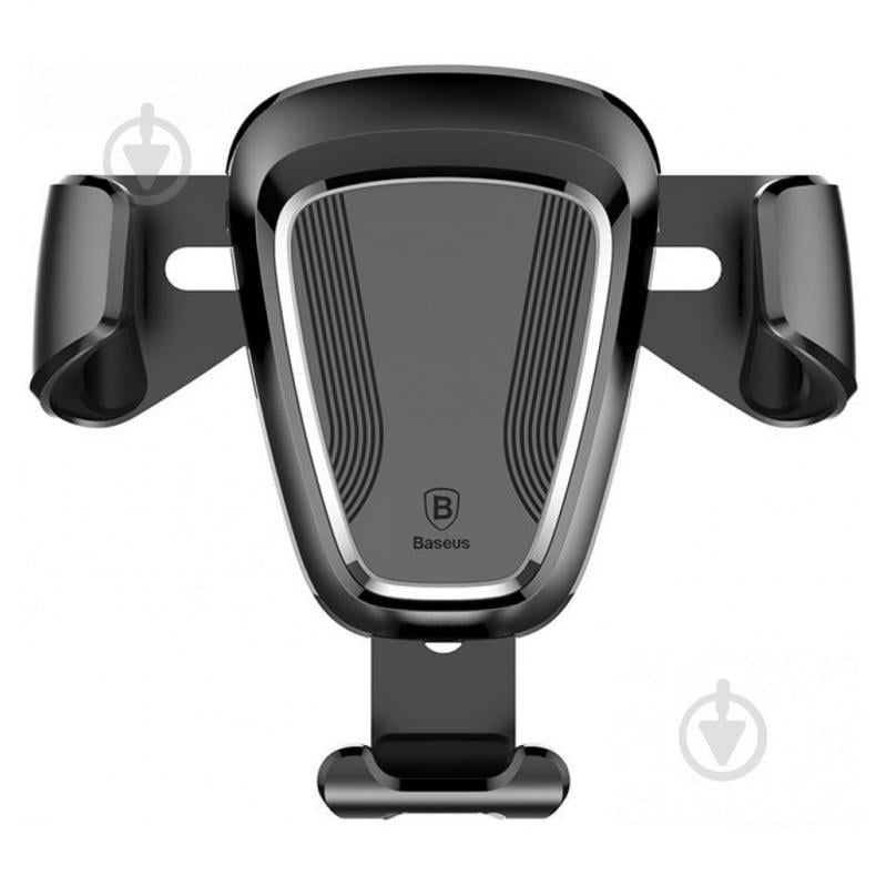 Універсальний автомобільний тримач док-станція Baseus для телефону Car Holder Gravity SUYL-01 Чорний (600006954)