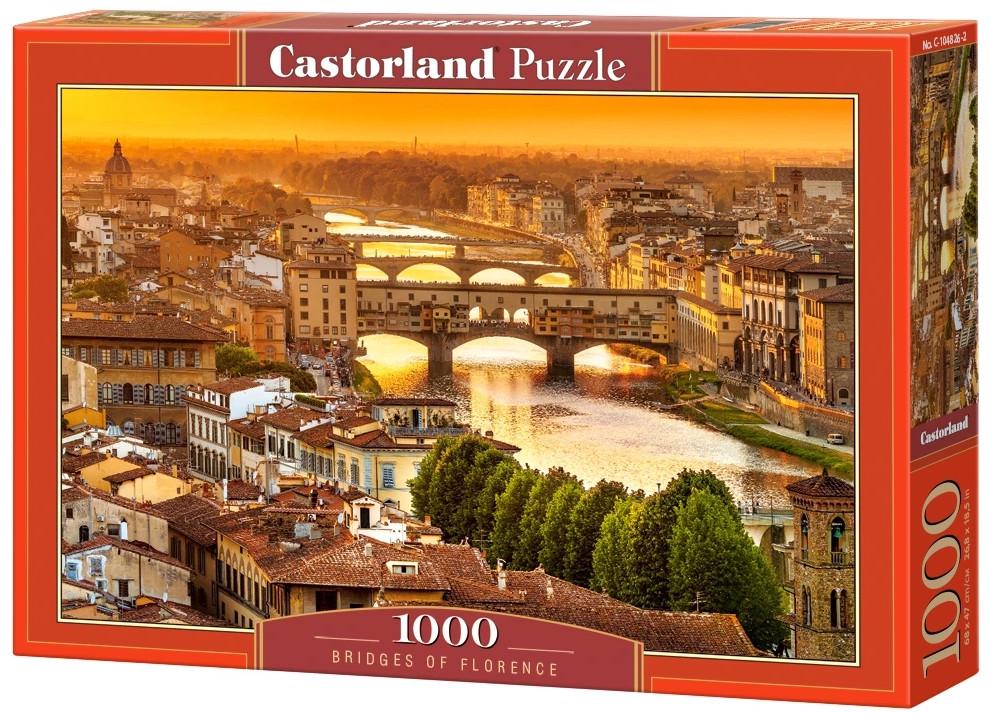 Пазл Castorland Мосты Флоренции 1000 дет.
