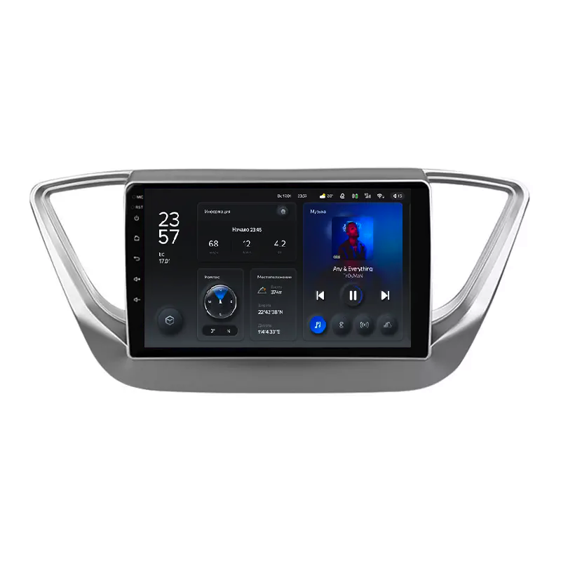 Автомагнитола штатная Teyes X1 для Hyundai Solaris 2/Accent 2017-2018 Android 2/32 Гб Wi-Fi/4G вариант В (1660020836) Автомагнитола штатная Teyes X1 для Hyundai Solaris 2/Accent 2017-2018 Android 2/32 Гб Wi-Fi/4G вариант В (1660020836)