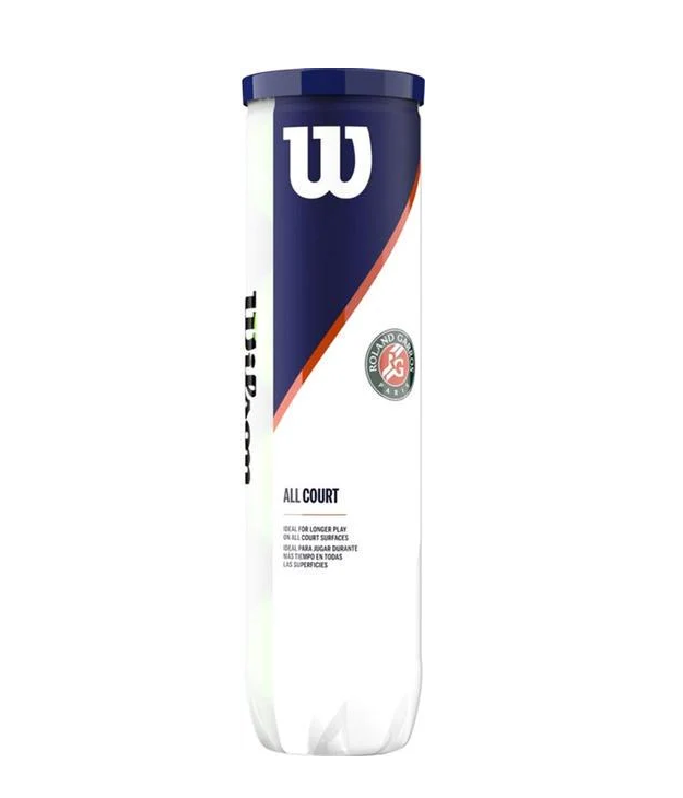 Мячи для тенниса Wilson ROLAND GARROS ALL CT 4 BALL (WRT116400)
