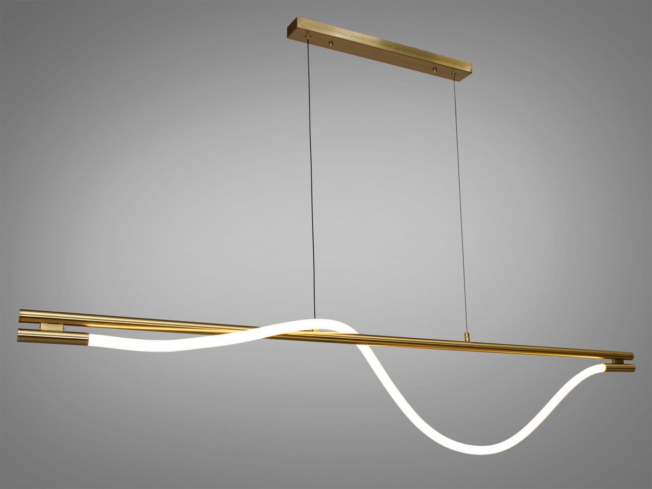 Люстра LED SY9609-L1600GAB-LS Шланг в современном стиле 20W Бронзовый (1995115808)