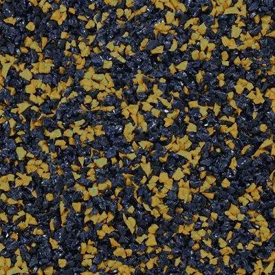 Резиновое покрытие PuzzleGym Мягкий асфальт Микс 1 м кв. 10 мм Желтый (2562228260)