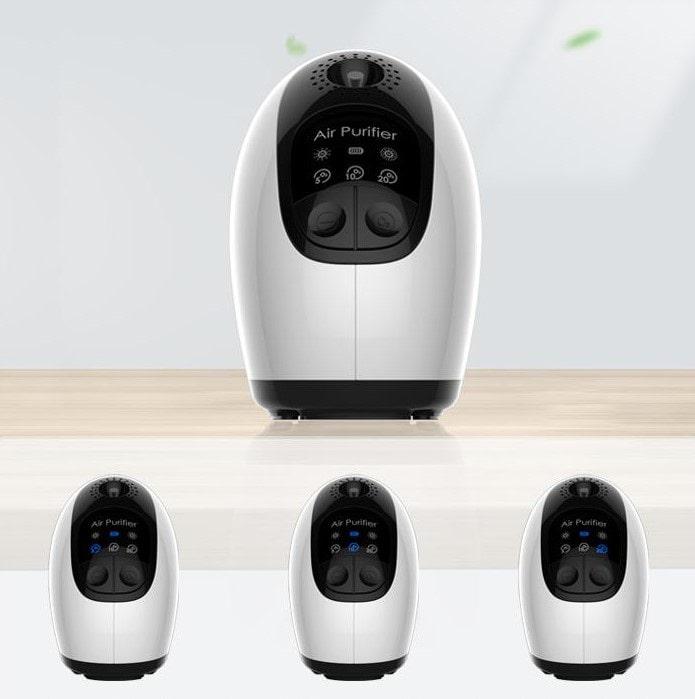 Очищувач повітря портативний Sydney-101 3в1 із функцією іонізації Білий (KAY200A) - фото 7 Очищувач повітря портативний Sydney-101 3в1 із функцією іонізації Білий (KAY200A) - фото 7