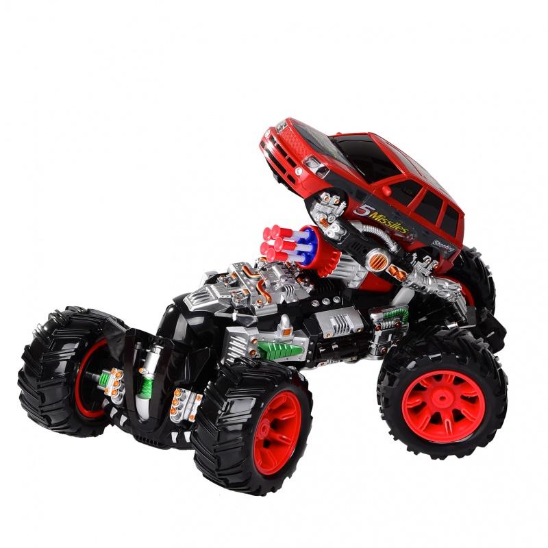 Детская машинка джип стреляющая присосками Na-Na (IM400)