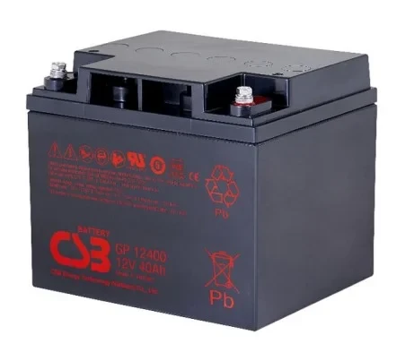 Батарея аккумуляторная СSB 40 Ач 12 В 197x165x170 мм (GP12400)