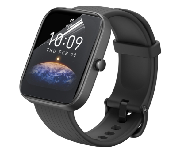 Пленка противоударная гидрогелевая Hydrogel Film для Xiaomi Amazfit Bip 3 Pro 3 шт. Transparent