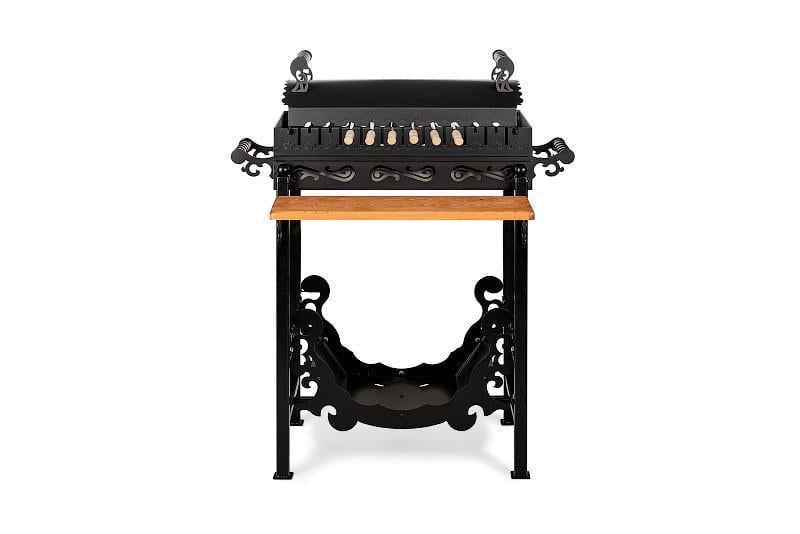 Мангал-барбекю для дачи Smoke House Античный - фото 7 Мангал-барбекю для дачи Smoke House Античный - фото 7