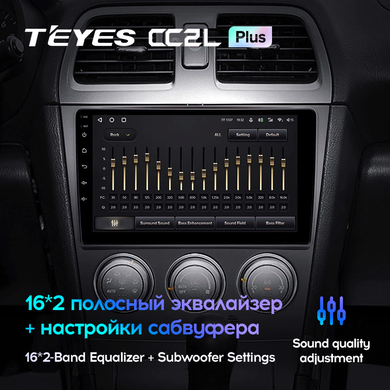 Автомагнітола штатна Teyes CC2L Plus 2/32 для Subaru Impreza 2002-2007 Android (1713178052) - фото 4