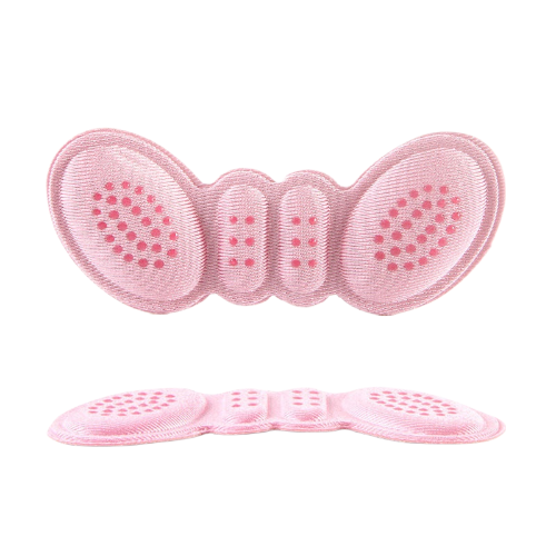 Пяткодержатели-бабочки вкладыши для реставрации задника обуви от мозолей и натираний 3 мм Розовый (R1889)