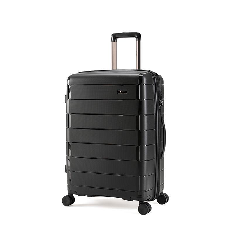 Чемодан с расширением Goby London GB-2322/28 4 колеса замок TSA 110-120 л Black (2501283093) Чемодан с расширением Goby London GB-2322/28 4 колеса замок TSA 110-120 л Black (2501283093)