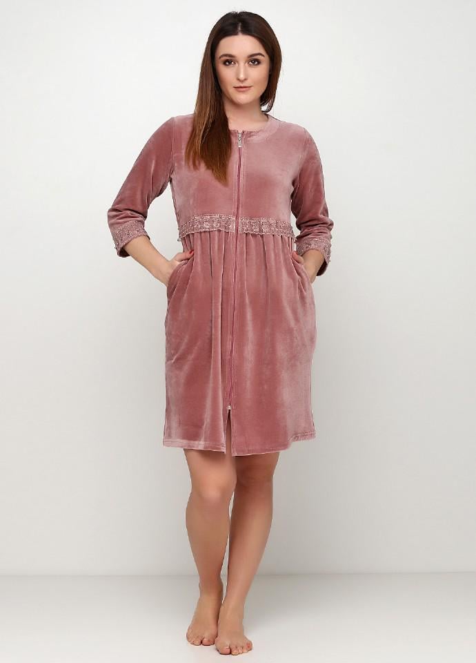 Халат Wild Love M Пудровый (20994) Халат Wild Love M Пудровый (20994)