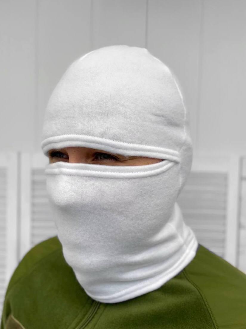 Балаклава флисовая White (и4323)