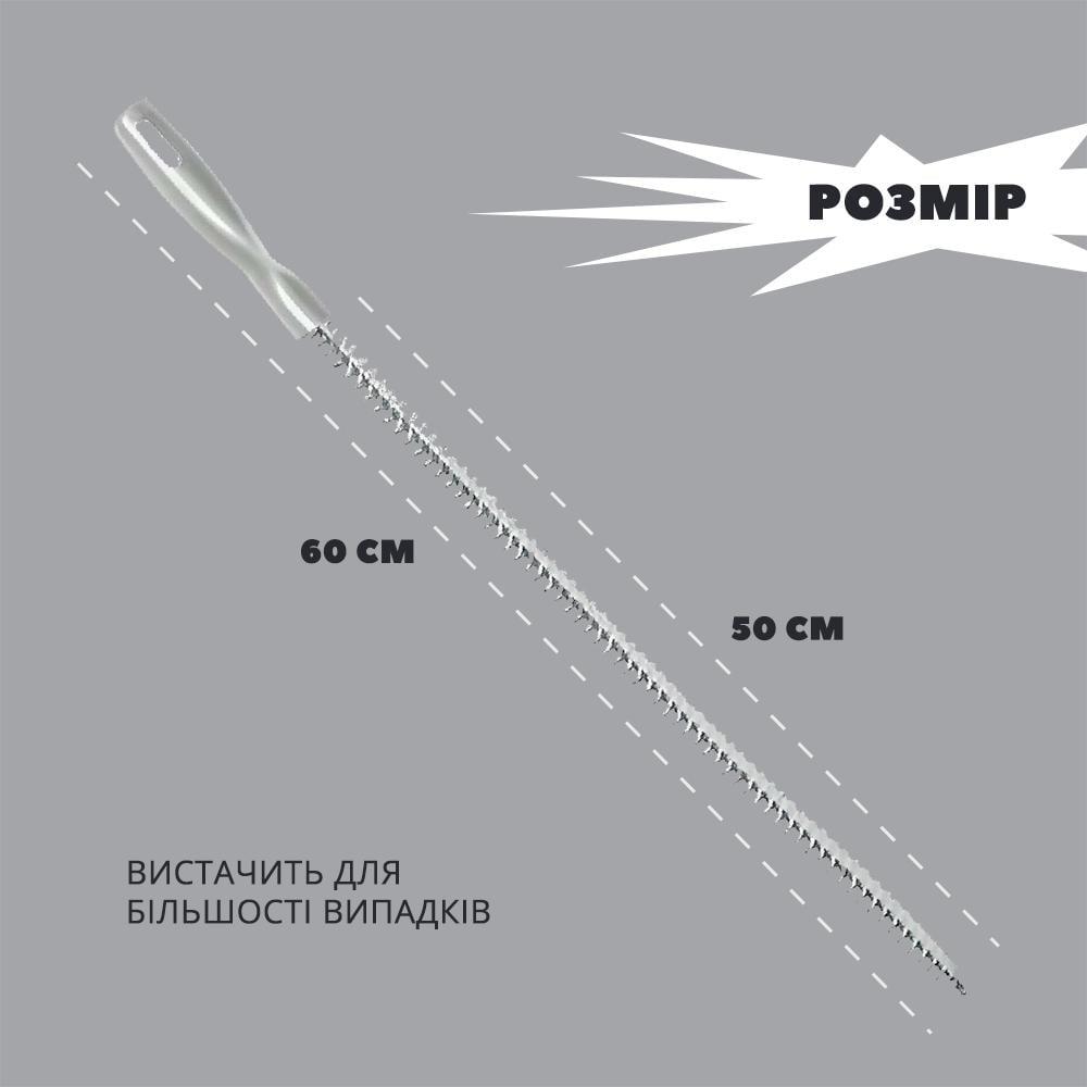 Ершик-щетка для чистки труб 60 см (23992493) - фото 7
