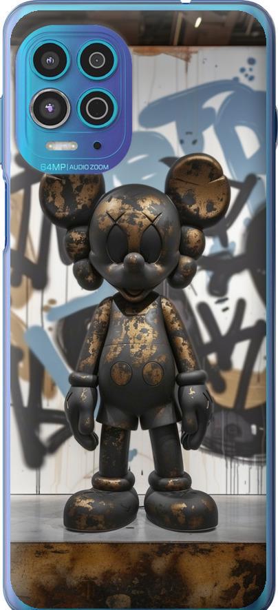 Чехол на Motorola G100 Bronze kaws v2 (6098u-2359-42517)