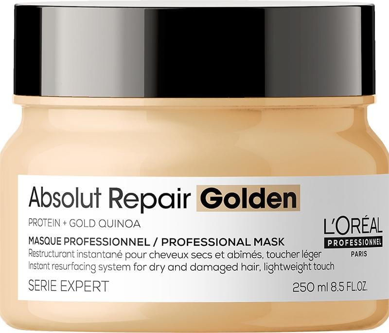 Маска для восстановления поврежденных волос L'Oreal Professionnel Absolut Repair укрепление и глубокое питание 250 мл Gold (34777)