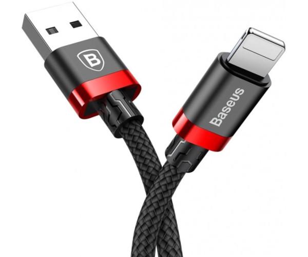 Кабель Data BASEUS CALKLF-R91 Cafule Cable USB For Lightning 2A 3 м Red/Black (06CALKLF-R91)