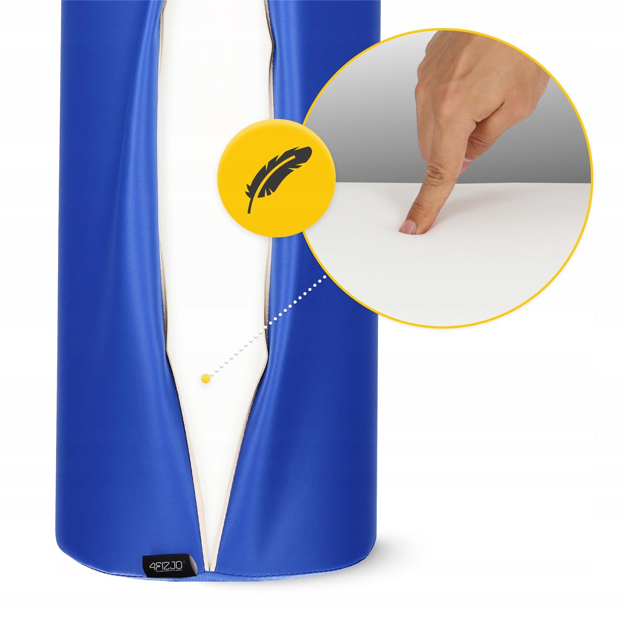 Валик для реабилитации и массажа 4fizjo 100х30 см Blue (P-5905973402958) - фото 5 Валик для реабилитации и массажа 4fizjo 100х30 см Blue (P-5905973402958) - фото 5