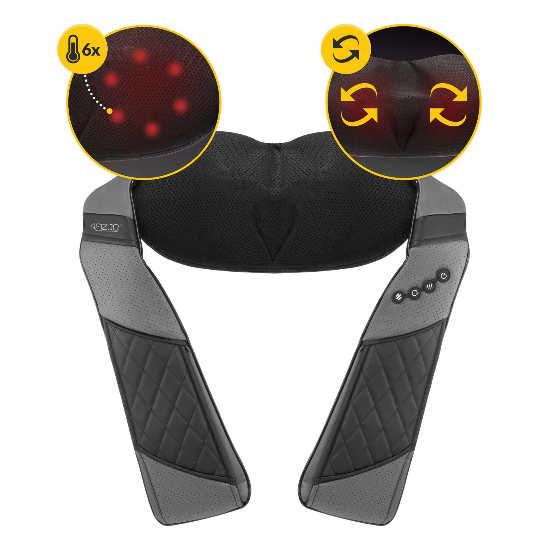 Массажер 4fizjo Shiatsu Luxury+ для шеи и спины Grey (4FJ0563) - фото 9 Массажер 4fizjo Shiatsu Luxury+ для шеи и спины Grey (4FJ0563) - фото 9