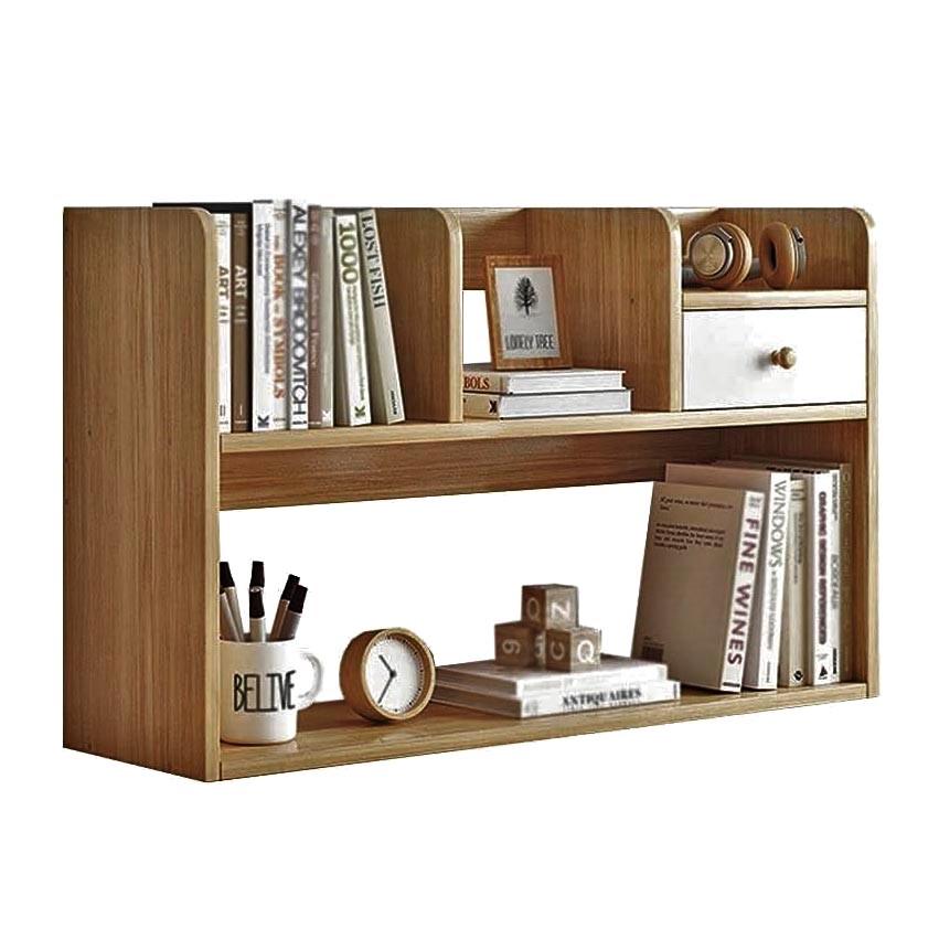 Полка-надстройка настольная из дерева Верелис сиена (АКД-021005)