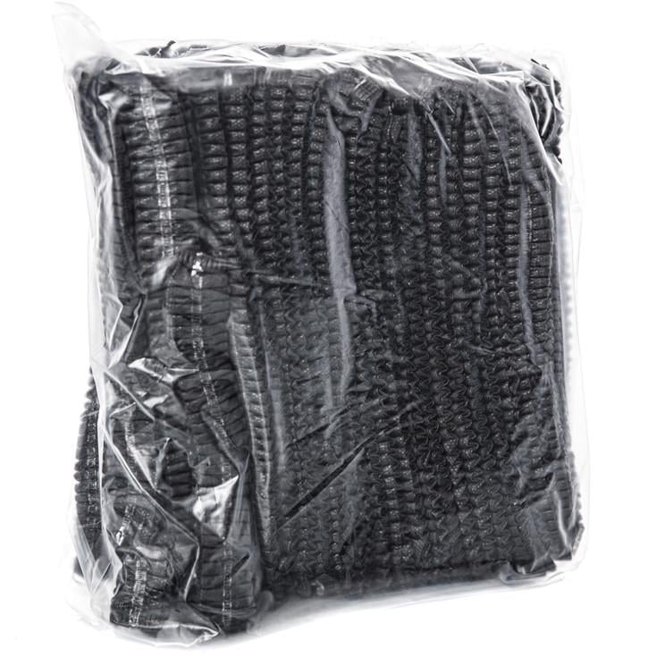 Шапочки одуванчик Etto спанбонд 100 шт. Черный (00086) - фото 1 Шапочки одуванчик Etto спанбонд 100 шт. Черный (00086) - фото 1