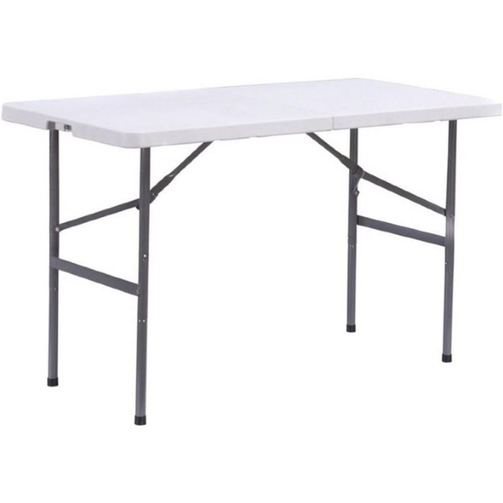 Стол туристический складной Time Eco ТЕ-1808 122x60x74 см Белый (4820211100179)