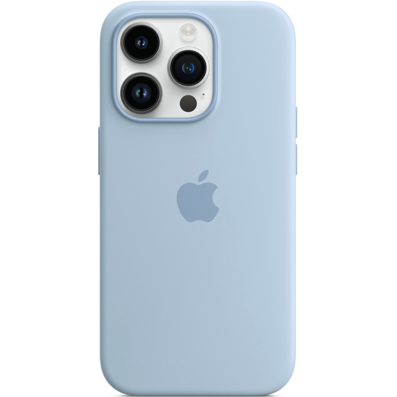 Чохол-накладка Silicone Case with MagSafe for iPhone 14 Pro Max, Sky - фото 3