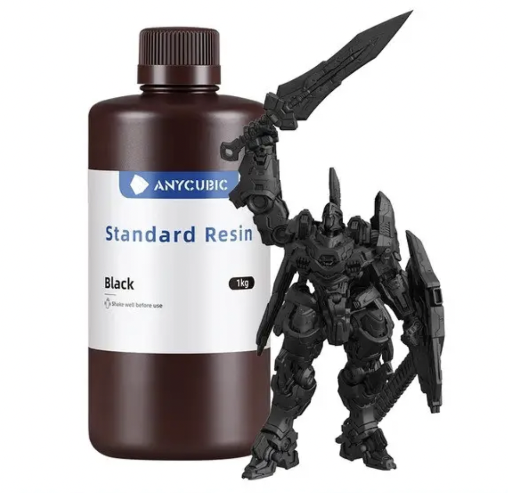 Фотополімерна смола Anycubic Standard Resin Black (SPTBK-104E)