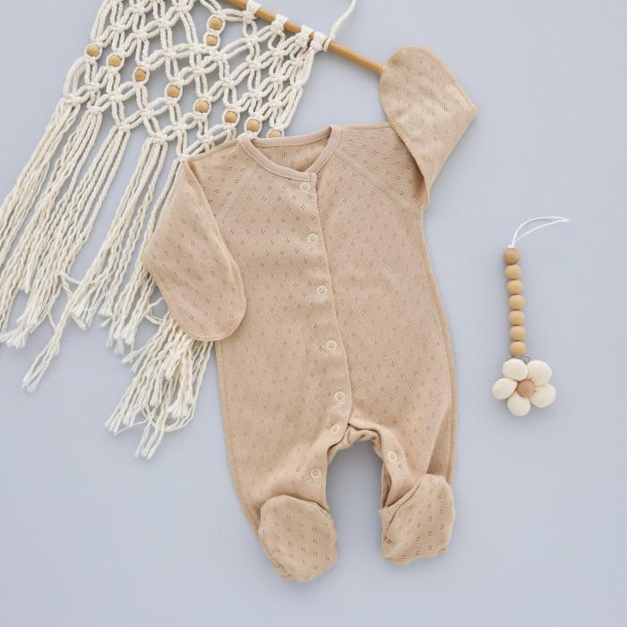Человечек RoyalBaby Кремовый ажур р. 56 (144288-19352)