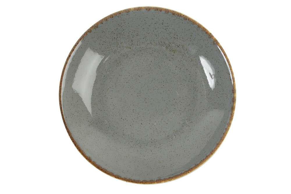Тарілка глибока Porland Seasons Dark Grey 210 мм 40 мм (197621.DG)