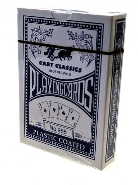 Карты игральные Index Стандарт 54 карты Синий (11214960)