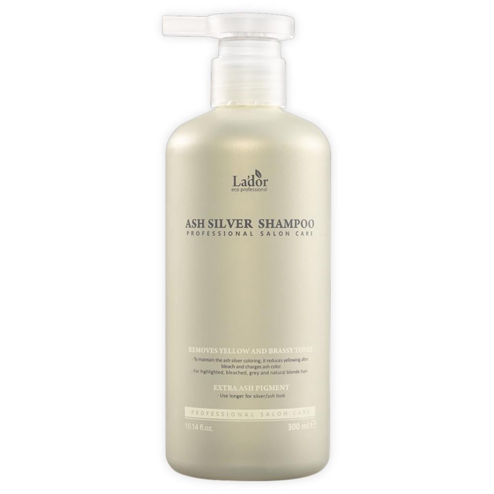 Шампунь для обесцвеченных волос La'dor Ash Silver Shampoo 300 мл (2283999709)